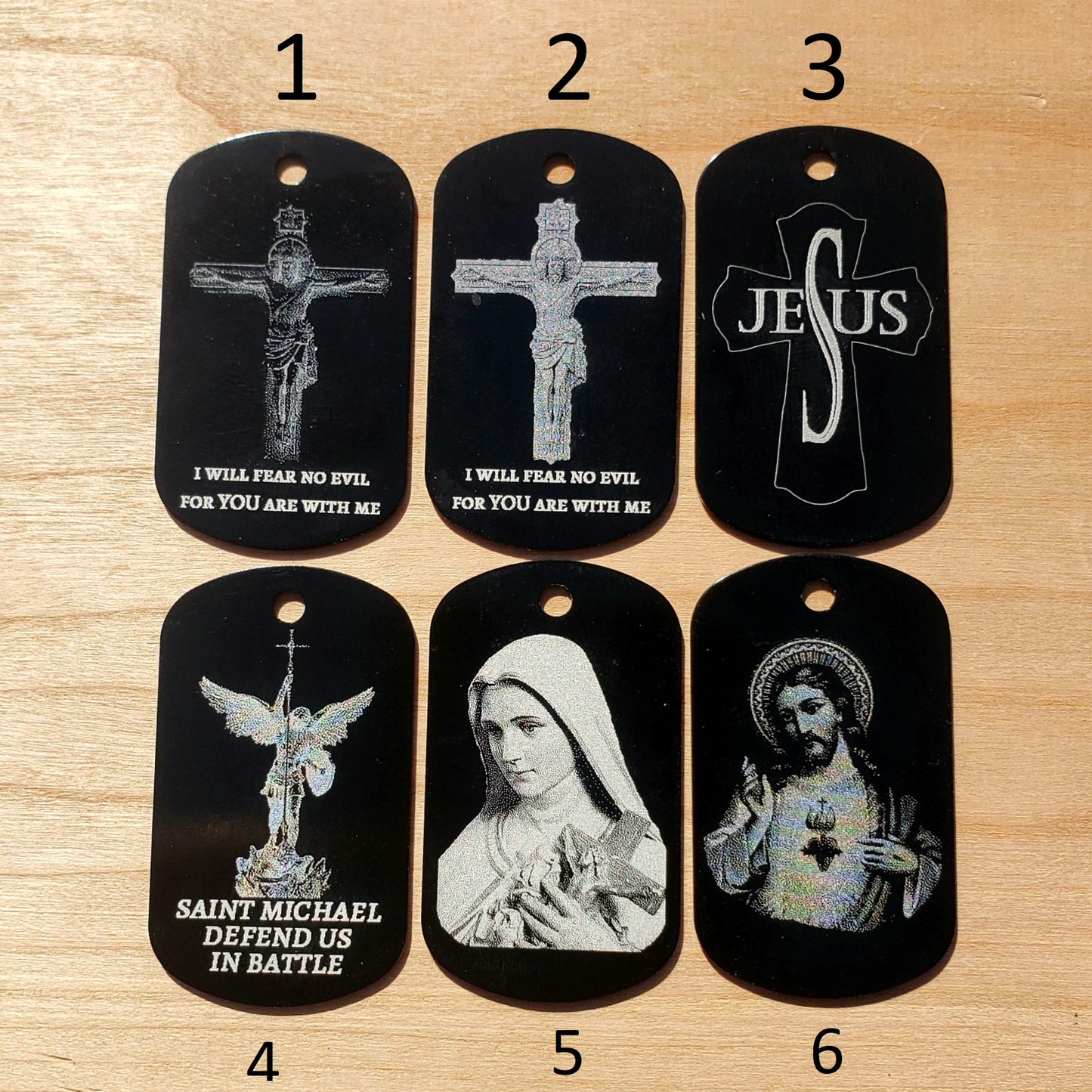 Christion Prayer military style Dog Tags - Single/ bulk wholesale orders
